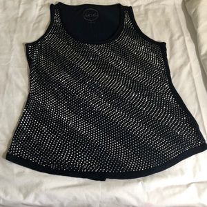 INC International‎ Concepts blue tank top  Sz  M.